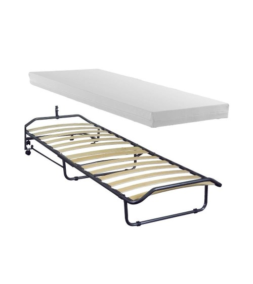 Branda pieghevole con materasso 80X190x9 RETEPIEGH per mobile giroletto