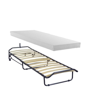 Branda pieghevole con materasso 80X190x9 RETEPIEGH per mobile giroletto