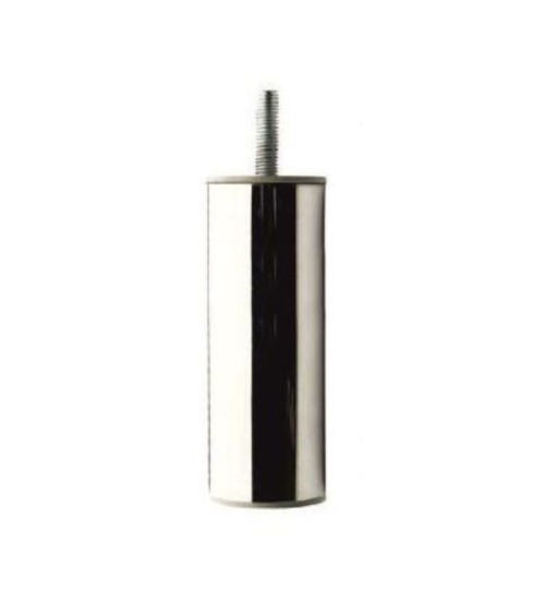 Piede in metallo cromato diametro 4,2 cm altezza 20 cm