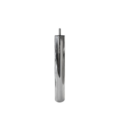 Piede in metallo cromato diametro 4,2 cm altezza 15 cm