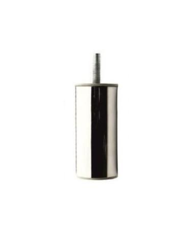 Piede in metallo cromato diametro 4,2 cm altezza 15 cm