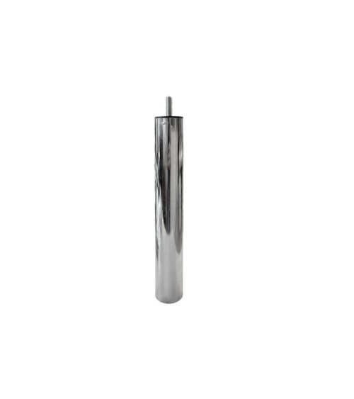 Piede in metallo cromato diametro 4,2 cm altezza 10 cm