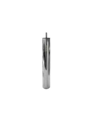 Piede in metallo cromato diametro 4,2 cm altezza 10 cm