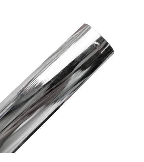 Piede in metallo cromato diametro 4,2 cm altezza 10 cm