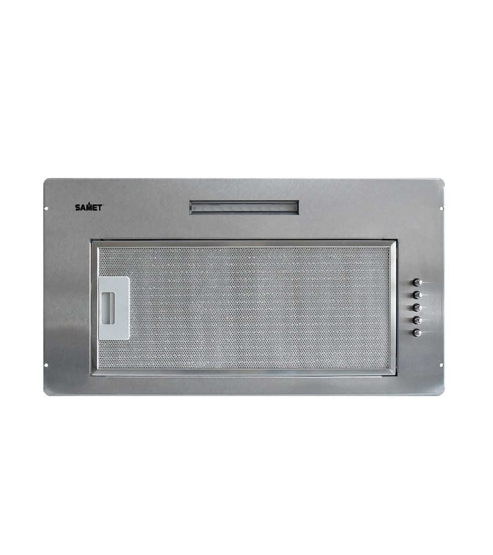 Cappa integrata sottopensile Samet Gruppo52 New luce led 3 livelli velocità inox classe D