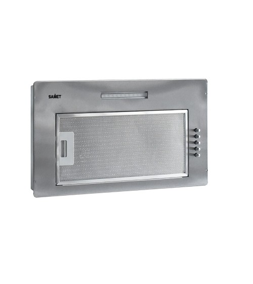 Cappa integrata sottopensile Samet Gruppo52 New luce led 3 livelli velocità inox classe D