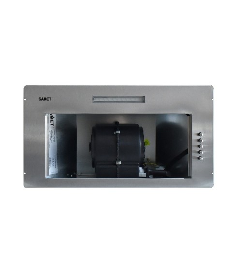 Cappa integrata sottopensile Samet Gruppo52 New luce led 3 livelli velocità inox classe D