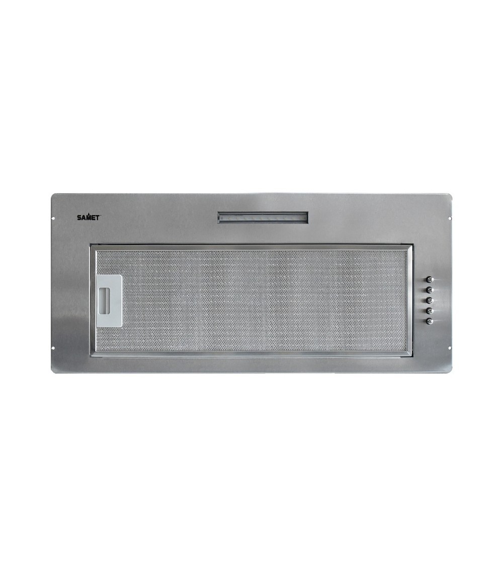 Cappa integrata sottopensile Samet Gruppo70 luce led 3 livelli velocità inox classe D