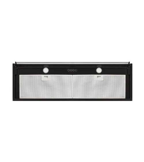 Cappa integrata sottopensile Samet Kripto90 luce led 3 livelli velocità colore nero classe D