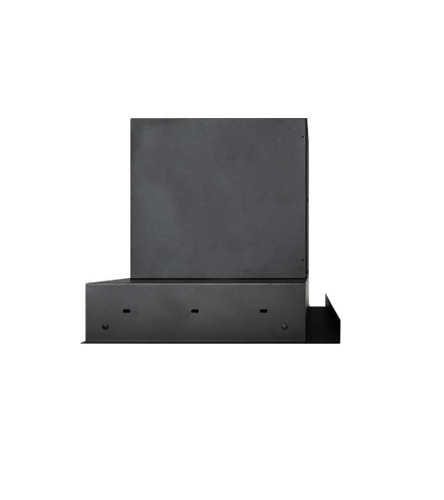 Cappa integrata sottopensile Samet Kripto90 luce led 3 livelli velocità colore nero classe D