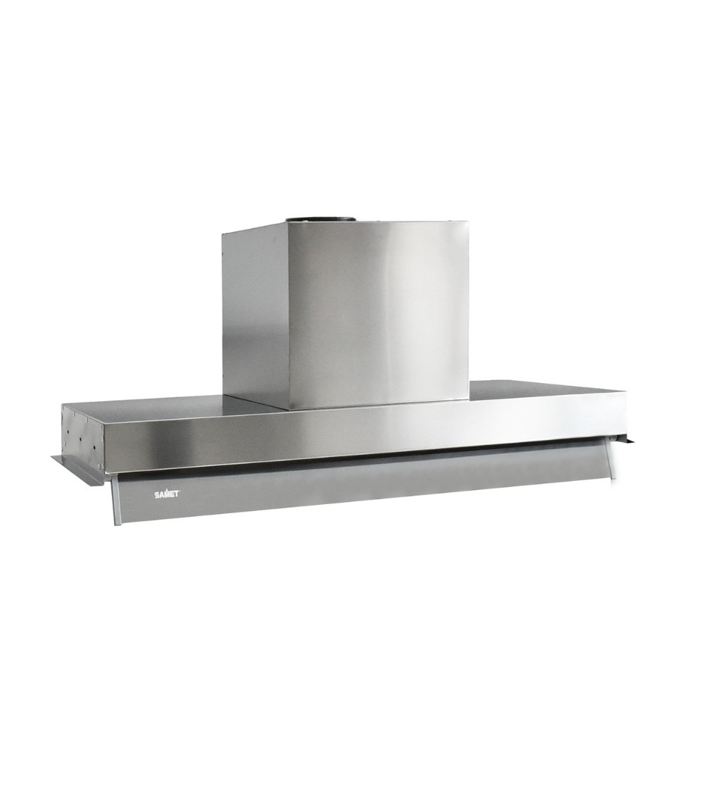 Cappa integrata sottopensile Samet Kripto90 luce led 3 livelli velocità inox classe D