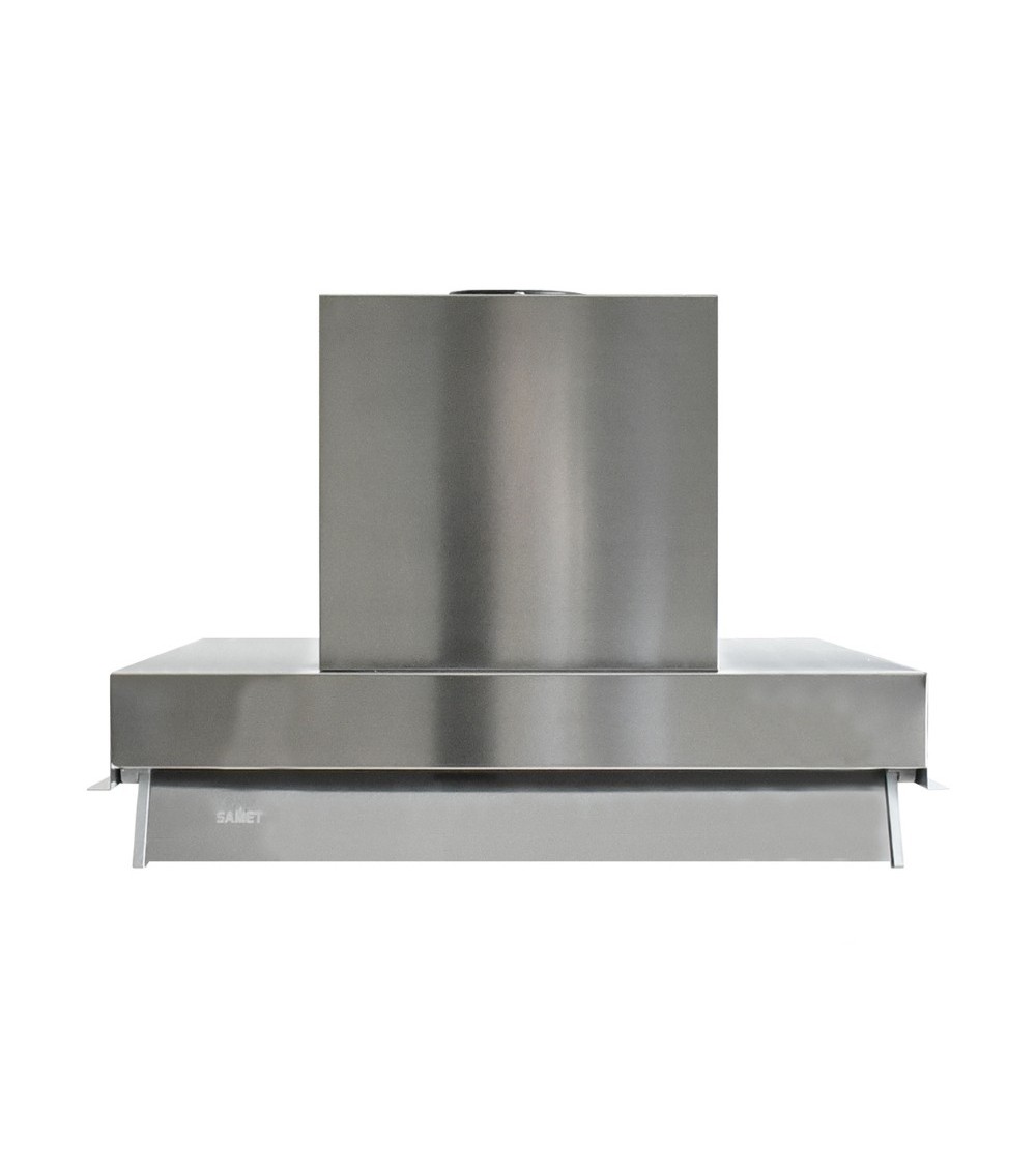Cappa integrata sottopensile Samet Kripto60 luce led 3 livelli velocità inox classe D