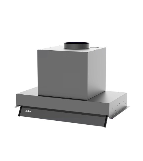 Cappa integrata sottopensile Samet Kripto60 luce led 3 livelli velocità inox classe D