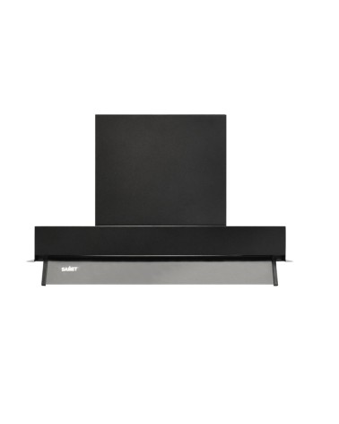 Cappa integrata sottopensile Samet Kripto60 luce led 3 livelli velocità nero classe D