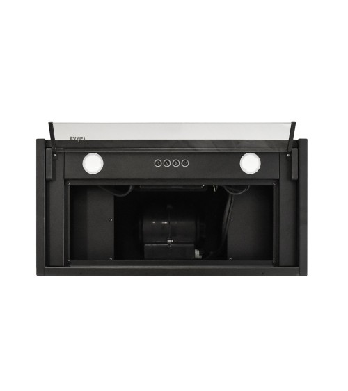 Cappa integrata sottopensile Samet Kripto60 luce led 3 livelli velocità nero classe D