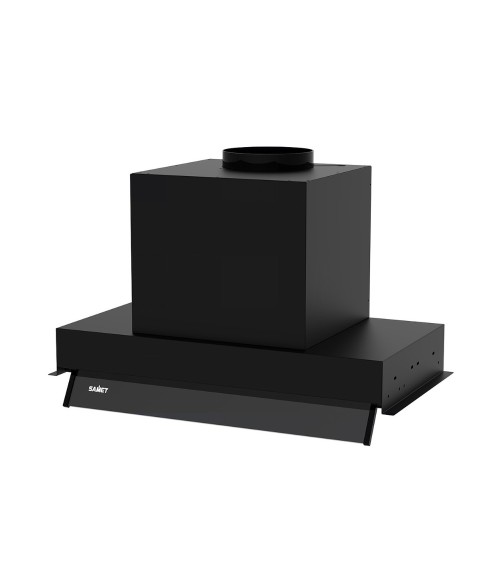 Cappa integrata sottopensile Samet Kripto60 luce led 3 livelli velocità nero classe D