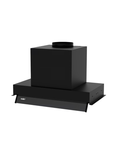 Cappa integrata sottopensile Samet Kripto60 luce led 3 livelli velocità nero classe D