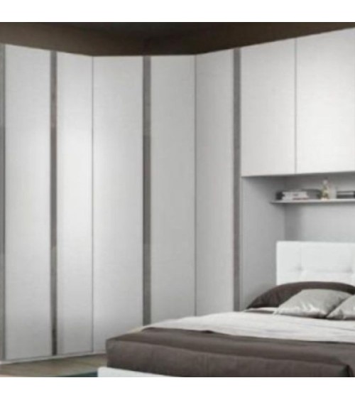 Cabina armadio Ettore colore bianco frassinato