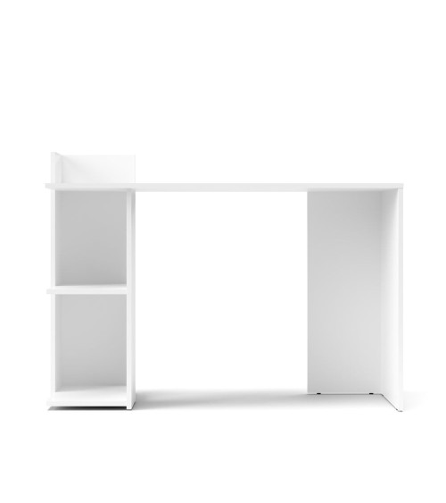 Scrivania Paco1 con 2 ripiani colore bianco