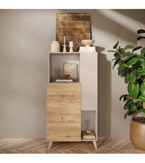 Contenitore Marion 2 ante colore cashmere e cadiz