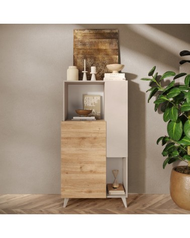 Contenitore Marion 2 ante colore cashmere e cadiz