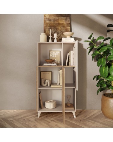 Contenitore Marion 2 ante colore cashmere e cadiz