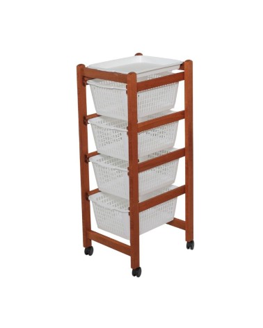 Carrello portafrutta Jolly Eco ciliegio