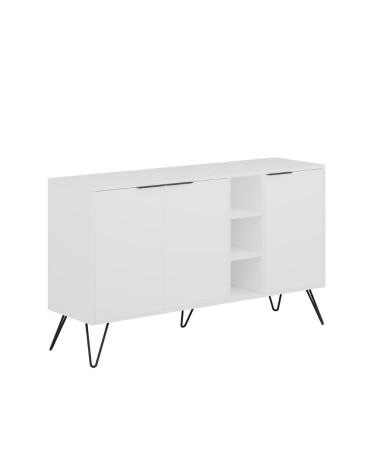 Madia Clara bianco 3 ante 142x35,6x83h
