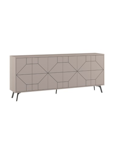 Madia 6 ante Dune 183 cm. colore tortora