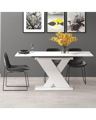 Tavolo allungabile Axi colore bianco