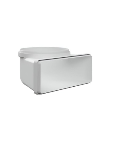 Curva verticale per cappe BVCVQT229 da tondo a rettangolare 22x9 cm