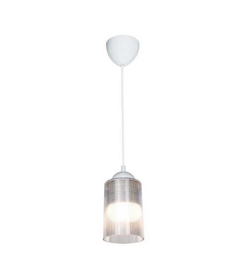 Lampada da soffitto Optical ASZ1025 con paralume in plastica trasparente