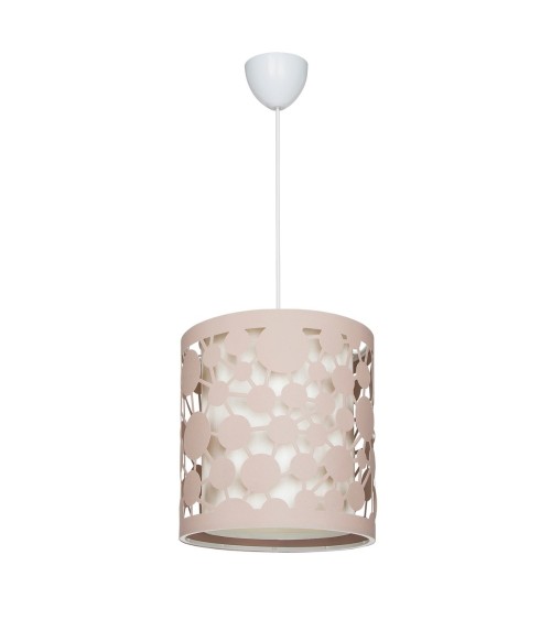 Lampada da soffitto Summer ASZ1179 con intagli colore beige