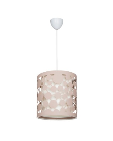 Lampada da soffitto Summer ASZ1179 con intagli colore beige