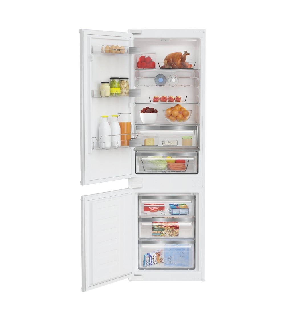 Frigorifero combinato incasso reversibile GKMI25730N LH 275 LT Grundig classe F