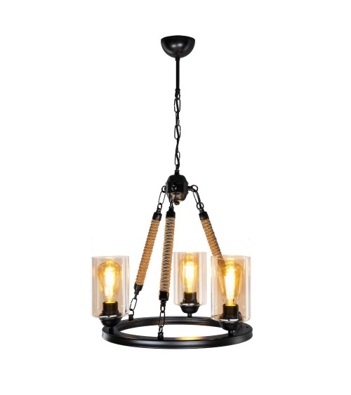 Lampada da soffitto Lotus ASZ0954 con 3 portalampade