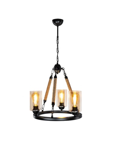 Lampada da soffitto Lotus ASZ0954 con 3 portalampade