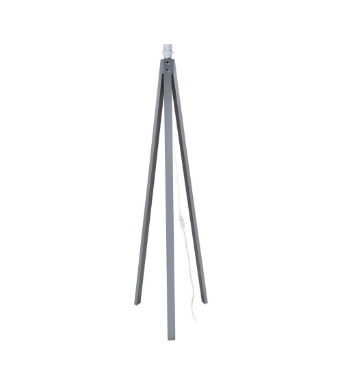 Lampada da terra Deco MDL3009 treppiede colore grigio