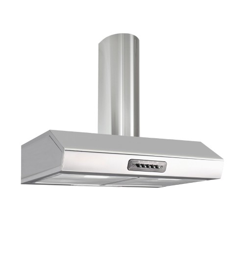 Cappa Kumtel Maestrale 90 con camino 90 cm 1 motore inox
