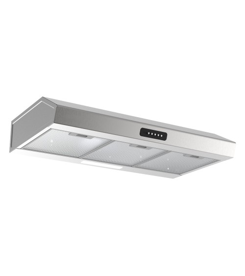 Cappa Kumtel Maestrale 90 con camino 90 cm 1 motore inox