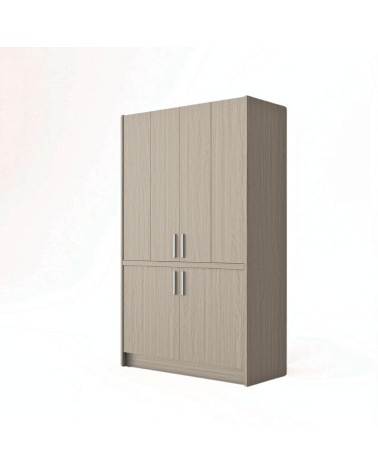 Cucina monoblocco Fold struttura e ante a libro olmo