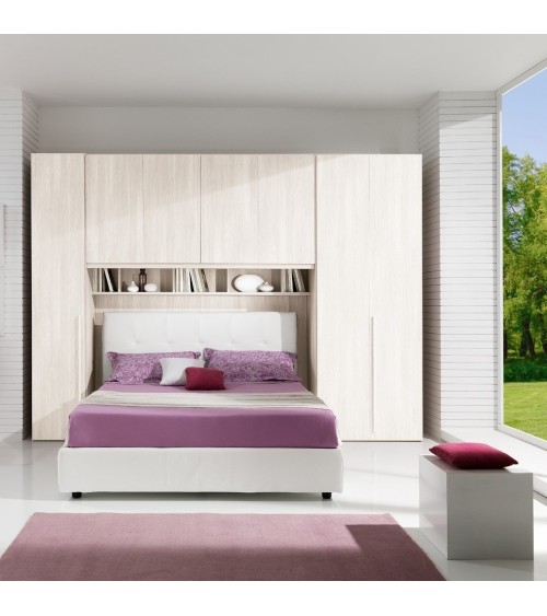 Armadio a ponte Margi 334x54x245,3 cm colore kiri