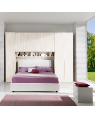 Armadio a ponte Margi 334x54x245,3 cm colore kiri