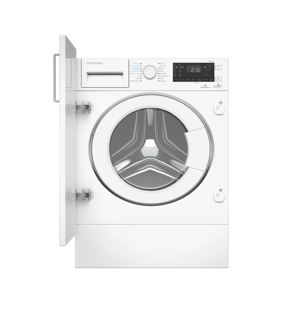 Lavasciuga incasso Grundig GWDIS854 lavaggio 8 kg asciugatura 5 kg 1400 giri