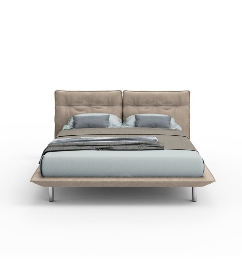 Letto Bolt matrimoniale fisso colore beige