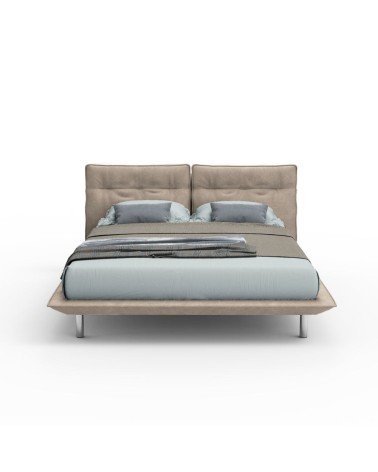 Letto Bolt matrimoniale fisso colore beige