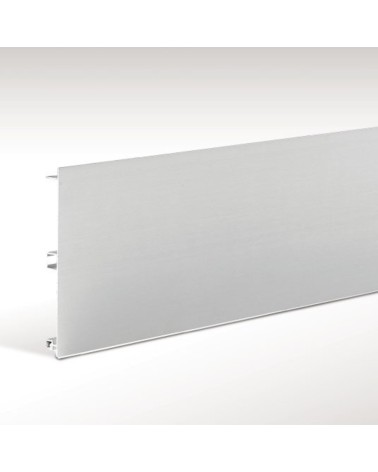 Zoccolo alluminio H10 barra 4 mtl ZOCCH10ALL