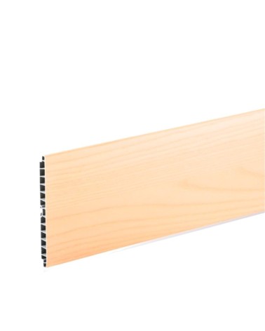 Zoccolo per cucina in PVC barra 4 mtl H15 colore faggio chiaro