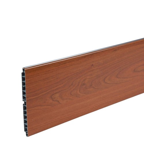 Zoccolo per cucina in PVC barra 4 mtl H15 colore ciliegio Arizona