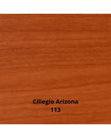 Zoccolo per cucina in PVC barra 4 mtl H15 colore ciliegio Arizona